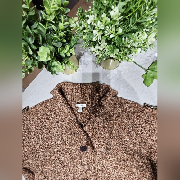 NWOT CONRAC C Sublime cardigan neuf en tricot avec boutons dorés oversizes - Picture 4 of 7